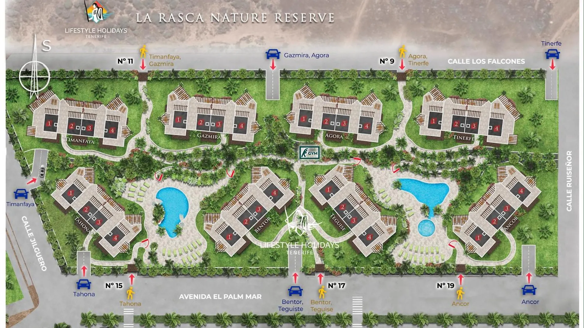 בית נופש ארונה Colinas - Agora 2 2 Nature Reserve View